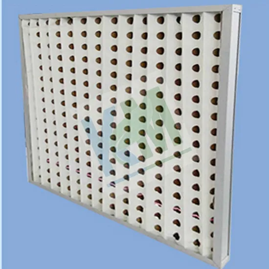 Paper Concertina Pleated Filter, V Type Paint Stop Air Filter